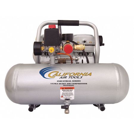 California Air Tools Ultra Quiet Oil-Free Industrial 2 gal 1-HP w/ Al Tank 2010ALFC