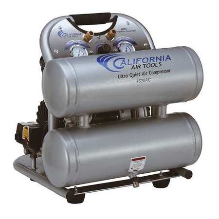 CALIFORNIA AIR TOOLS Air Compressor, Ultra Quiet, 2.0 HP 4620AC