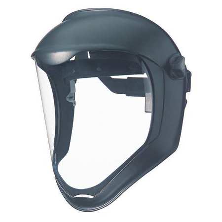 Honeywell Uvex Face Shield, Clear Lens, Black 763-S8500