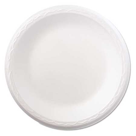 Genpak Plate, Foam, 9 ", White, PK500 GNP 80900