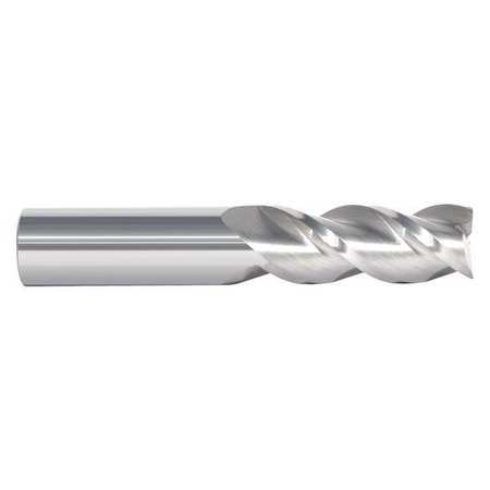 ZORO SELECT End Mill, 7/16" Dia, 1-1/4" Cut, Carbide 273-431250