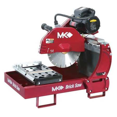 MK DIAMOND PRODUCTS Brick Saw, 14", 1-1/2 HP 161195