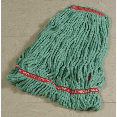 Rubbermaid Commercial Web Foot(R) 4-Ply Cotton/Synthetic Blend Yarn Wet Mop Heads, Looped FGA21306GR00