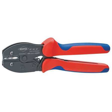 Knipex 220mm Crimping Pliers, 3 Position Contact 20 to 10 AWG 97 52 37