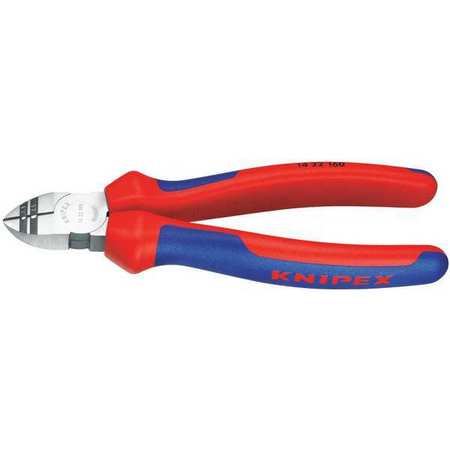 KNIPEX Diagonal Insulation Stripper, 15 AWG 14 22 160