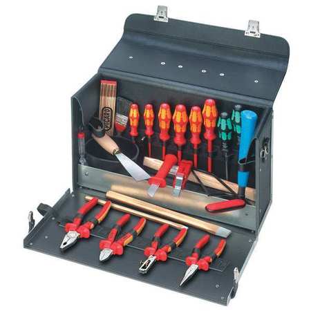 Knipex Contractor Tool Kit, 24 Pc Assortment 00 21 01 TL