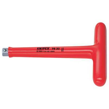 KNIPEX SAE Insulated T-Shape Square Key, 3/8" Tip Size 98 30