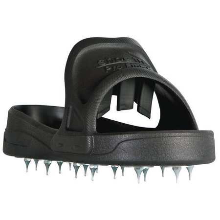 SEYMOUR MIDWEST RAKE Spiked Shoes, Resinous Coating, XL, PR 46173GRA