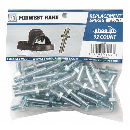 Midwest Rake Replacement Spikes, Blunt, PK32 46132