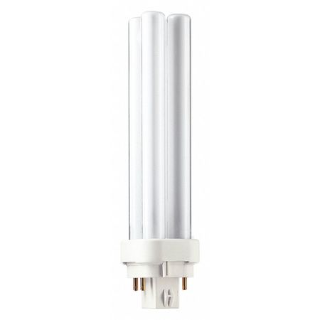 SIGNIFY Plug-In CFL, 100W INC Wattage Eq. PL-C 18W/841/4P/ALTO 10PK