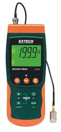 Extech Vibration Meter/Datalogger with NIST SDL800-NIST