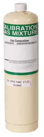 NORCO Calibration Gas, 17L, CO, Air P101610PA
