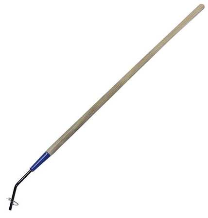 KRAFT TOOL Crack Squeegee Handle, 54"L, Wood, Metal GG814-03