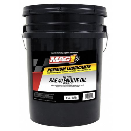 MAG 1 Diesel Engine Oil, 5 Gal., SAE 40 MAG00045