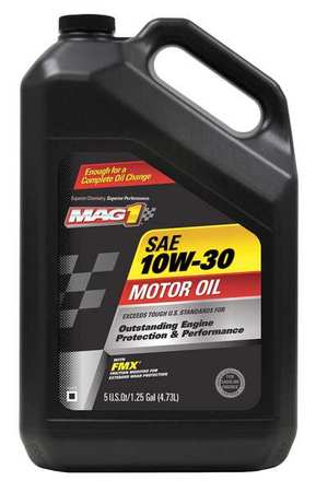 Mag 1 Motor Oil, 10W-30, Conventional, 5 Qt. MAG62939
