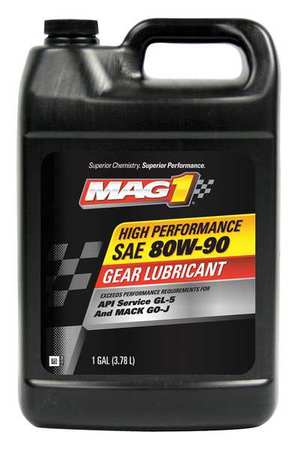 Mag 1 1 gal Gear Oil Container Brown MAG00826