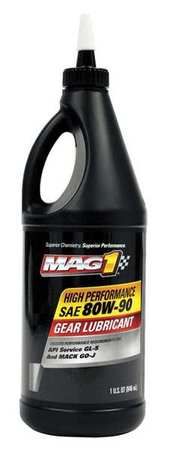 Mag 1 1 qt Gear Oil Container Brown MAG00820