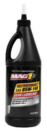 Mag 1 1 qt Gear Oil Container Brown MAG00830