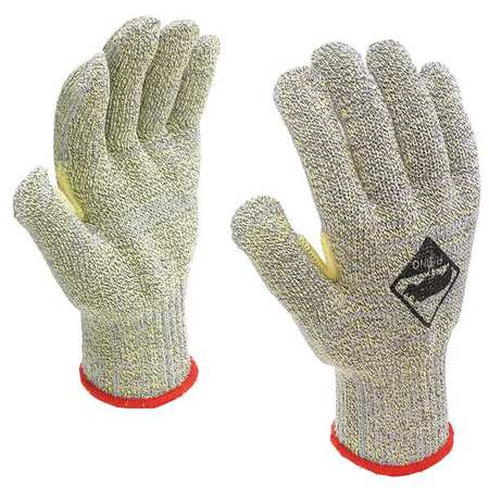 TILSATEC Cut Resistant Gloves, A8 Cut Level, Uncoated, 9, 12PK TTP350-090