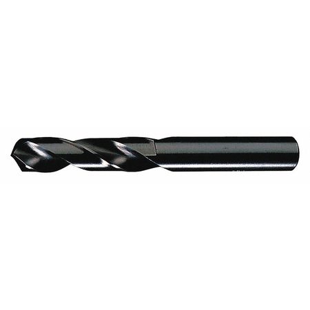 CHICAGO-LATROBE Screw Machine Drill Bit, 1/32 in Size, 135  Degrees Point Angle, High Speed Steel, Straight Shank 49202