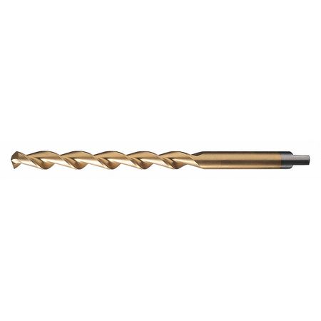 118Â° HSS Parabolic  Taper Length Drill Cleveland 2565-TN TiN HSS RHS/RHC 15/32