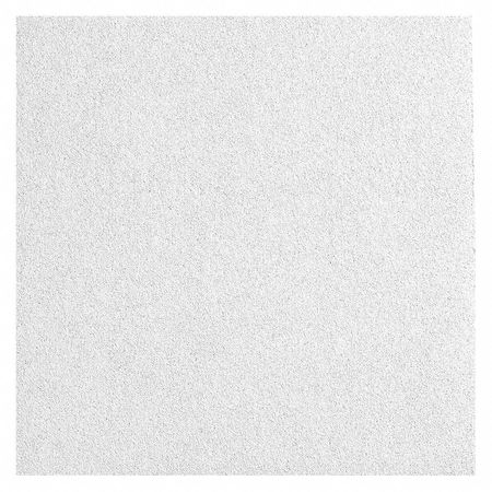 Armstrong Calla Ceiling Tile, 24 in W x 24 in L, Square Lay-In, 15/16 in Grid Size, 10 PK 2820A