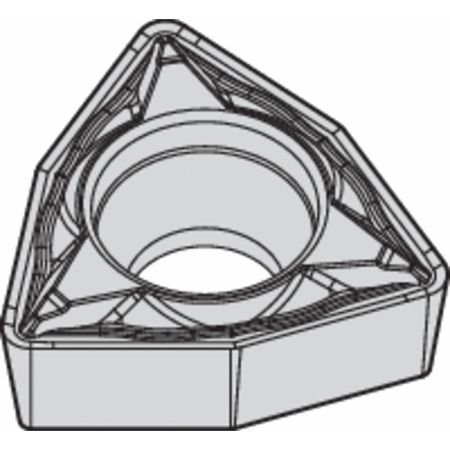 WIDIA Turning Insert, Trigon, 3, WPMT, 2, Carbide WPMT3252FP WP25CT