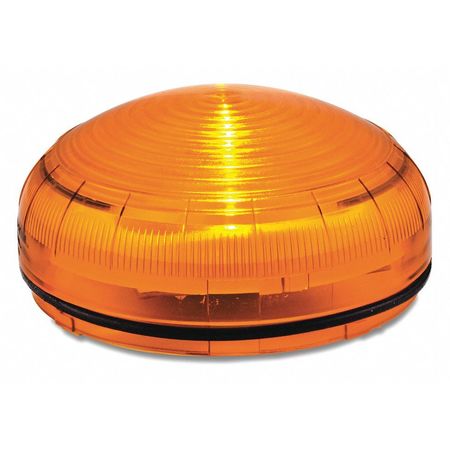 Federal Signal Beacon Warning Light, Amber, LED SLM350A