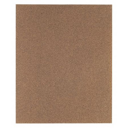 ZORO SELECT Sanding Sheet, 11" L, 9" W, Fine, P100 Grit 78072775483