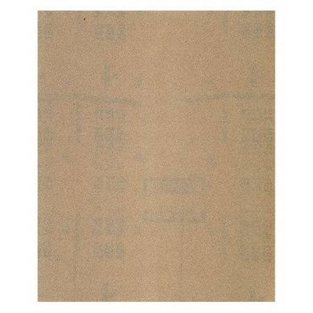 ZORO SELECT Sanding Sheet, 11" L, 9" W, Very Fine 78072775475