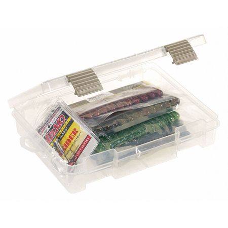 Plano Storage Box with 1 compartments, Plastic, 2 in H x 7 in W 2371500