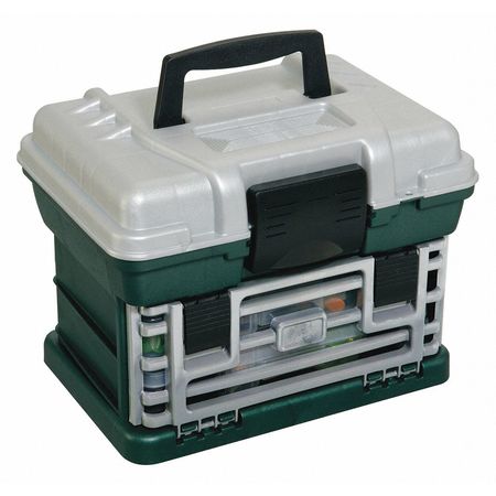 Plano Adjustable Compartment Box with 6 to 42 compartments, Plastic, 9 3/4 in H x 10 in W 136200