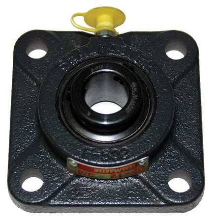 SEALMASTER Flange Bearing, 4-Bolt, Ball, 1-11/16" Bore SF-27