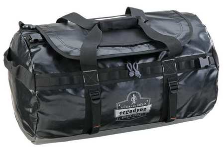 ARSENAL BY ERGODYNE Duffel Bag, Large, Water Resistant, Black GB5030L
