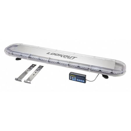 WOLO LED Full Light Bar, Red/Blue 7950-A