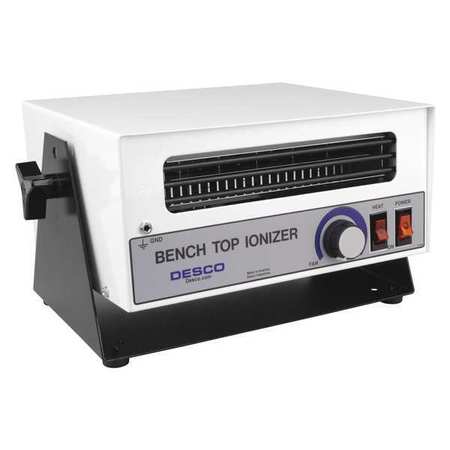 Desco Benchtop Ionizer, Blower, 120VAC 19500