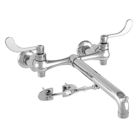 AMERICAN STANDARD 6" to 10" Mount, Commercial 2 Hole Utility Sink Faucet 8345115.002