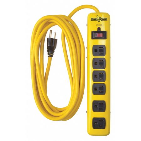 WOODS Surge Protector 6 Outlet 15ft. Cord 5138N