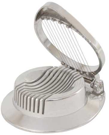 CRESTWARE Egg Slicer, 2 In W, Aluminum EGS