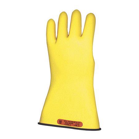 SALISBURY Rubber Insulating Gloves Class 0, PR E011BY/8
