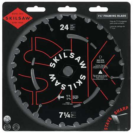 SKIL 7-1/4", 24-Teeth TiN Carbide 75924