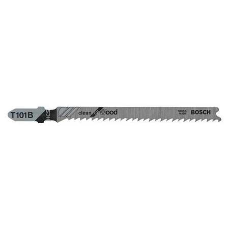 BOSCH 4In 10TPI HCS Shank Jigsaw Blade, PK100 T101B100