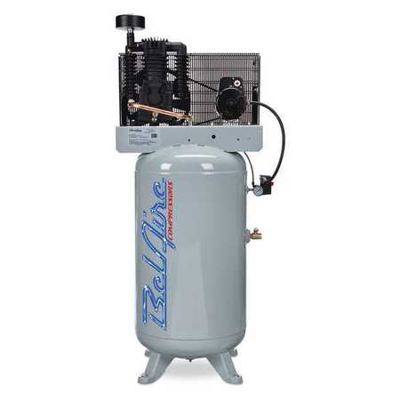 Belaire Air Compressor, Vertical, 5 HP, 80 gal, 230V 318VN