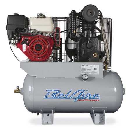 BELAIRE Air Compressor, 13HP, Honda, 30 gal, Horizon 4G3HHL