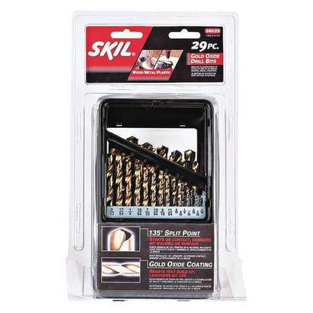 SKIL 29pc Gold Oxide Drill Bit Set 98029