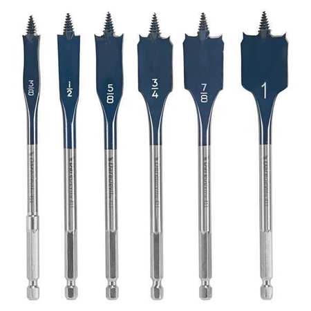 BOSCH DareDevil 6 Pc Spade Bit Set DSB5006