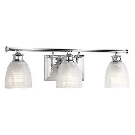 Lucky 3-Light Bath & Vanity, 100 W, Polished Chrome -  PROGRESS LIGHTING, P2117-15