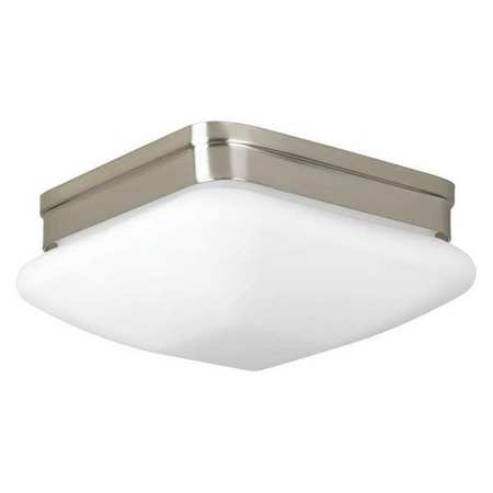 PROGRESS LIGHTING Appeal 2-Light 9" Flush Mount, 60 W, Brushed Nickel P3549-09