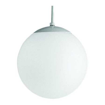 PROGRESS LIGHTING Opal Globes 1-Light Pendant, 100 W, White P4402-29