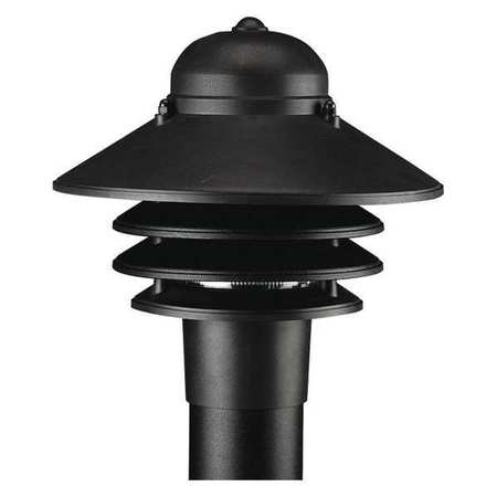 PROGRESS LIGHTING Newport 1-Light Post Lantern, 60 W, Black P5444-31